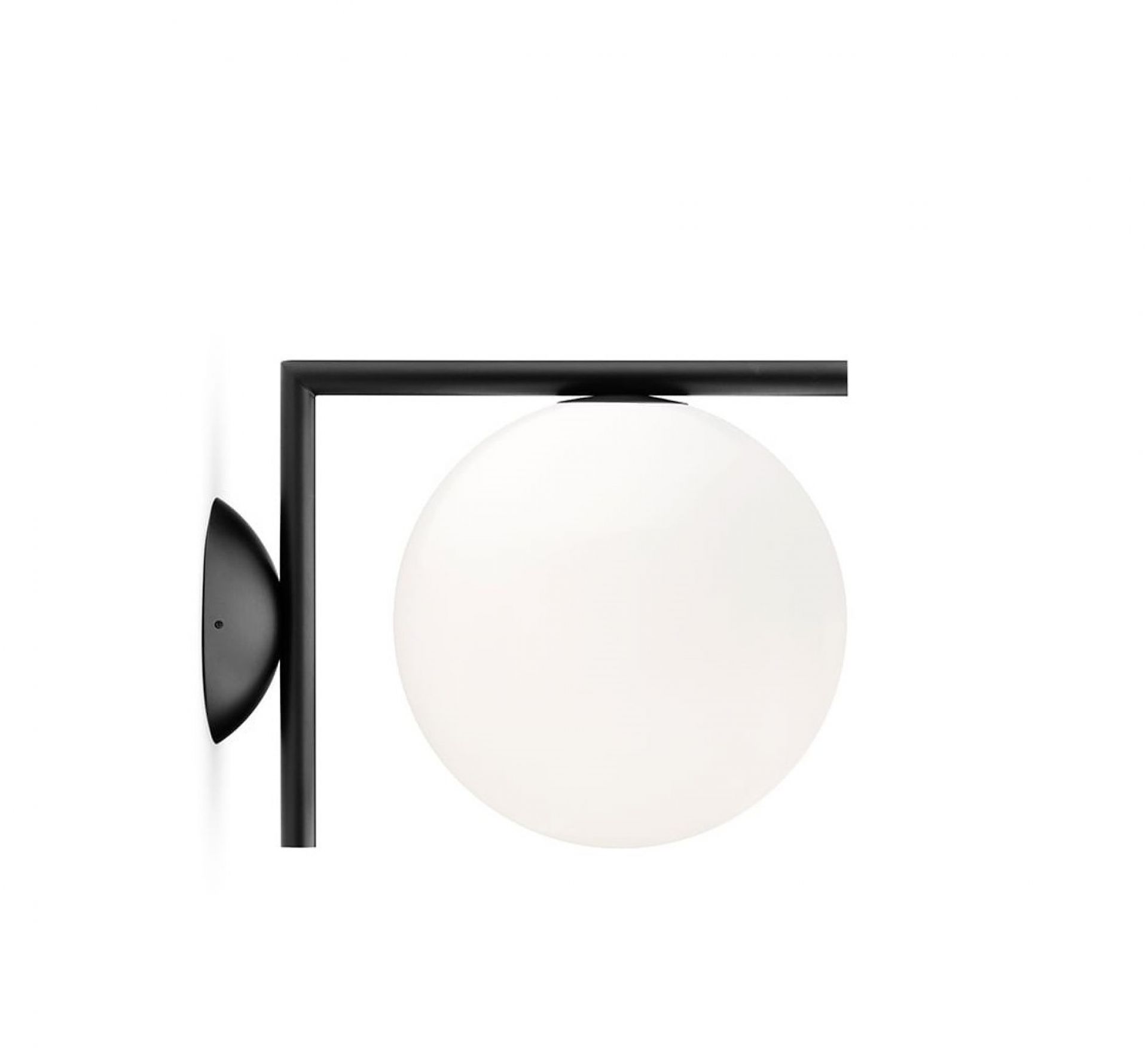 IC Lights C/W1 Wall lamp / ceiling lamp Flos black 
