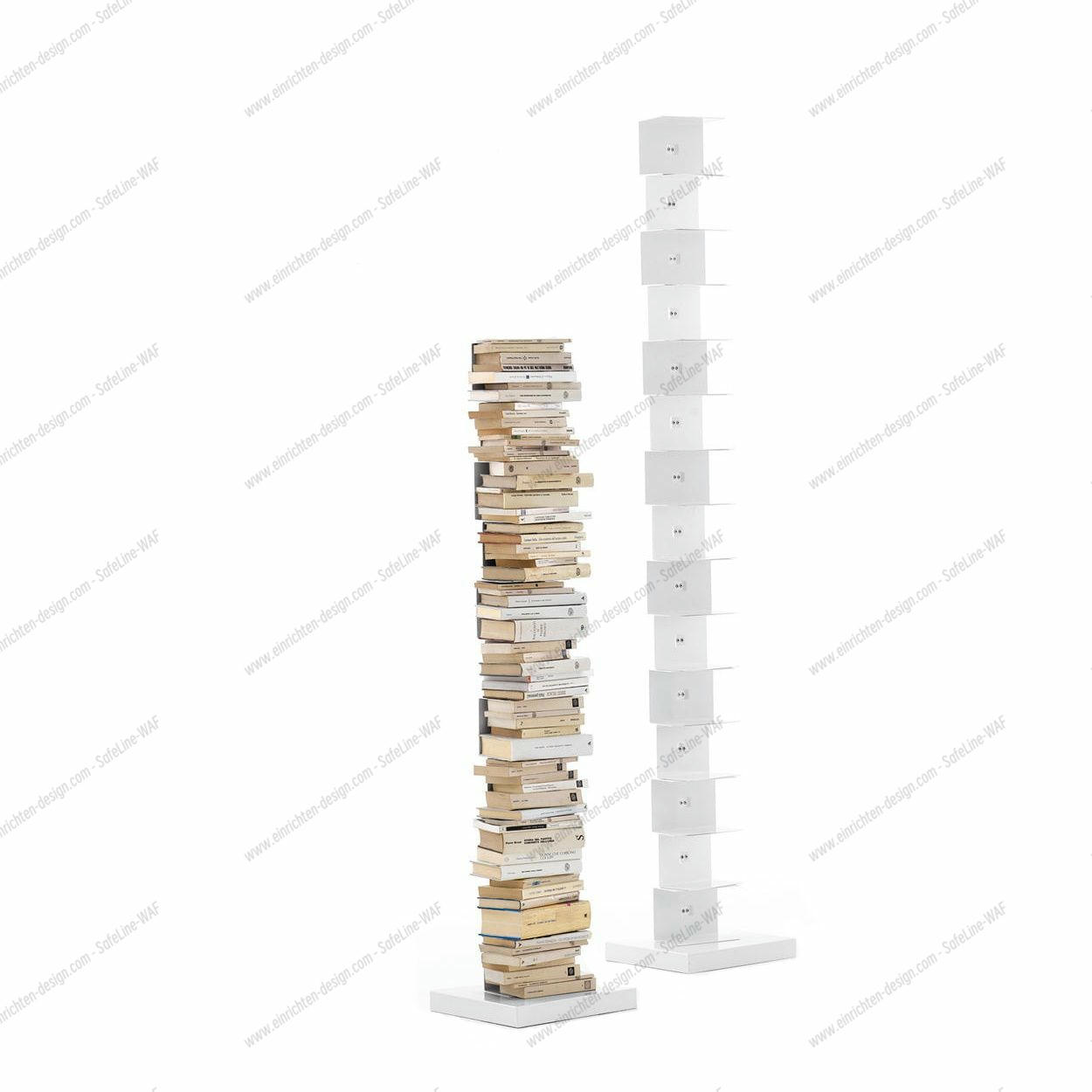 Ptolomeo Art 160 Bookcase White Opinion Ciatti