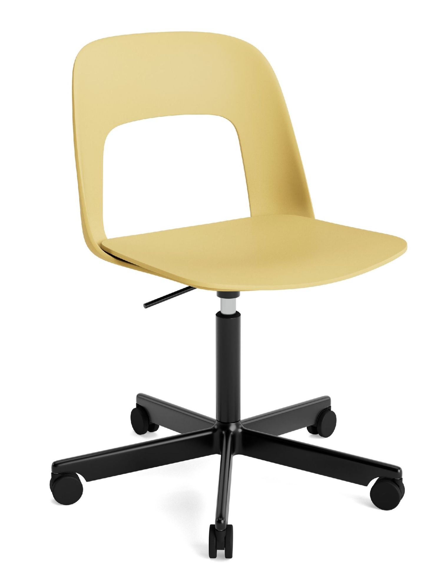 Layout Side Chair 141 5-star swivel base chair Hay   
