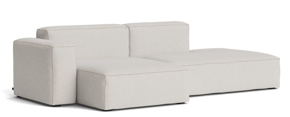 Mags Soft Sofa Low 2,5-seater Combination 3 with armrest left Hay