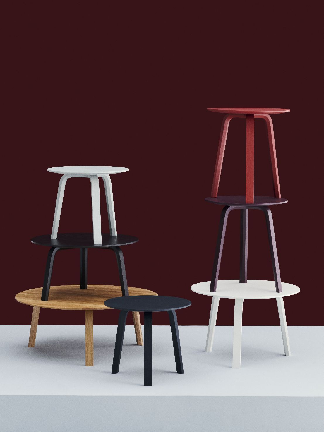 Bella Coffee Table Side Table Ø 60 x H 39 cm Hay