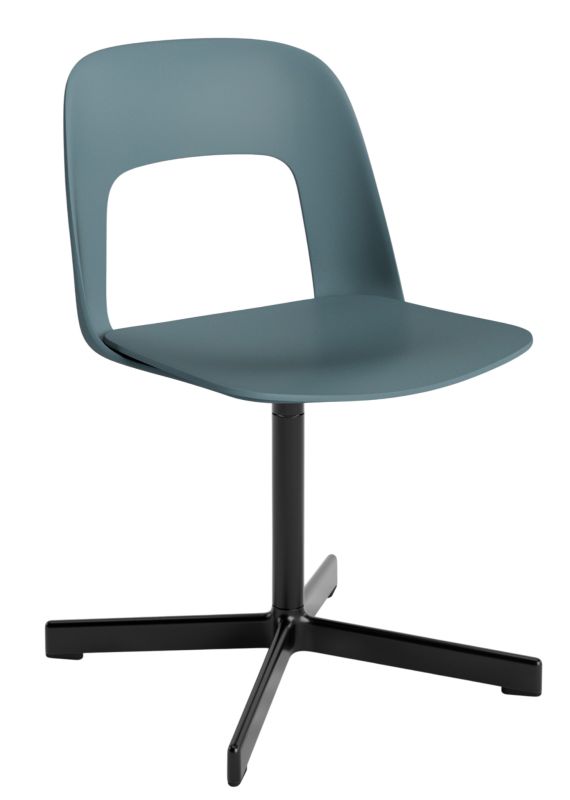 Layout Side Chair 131 4-star swivel base chair Hay  