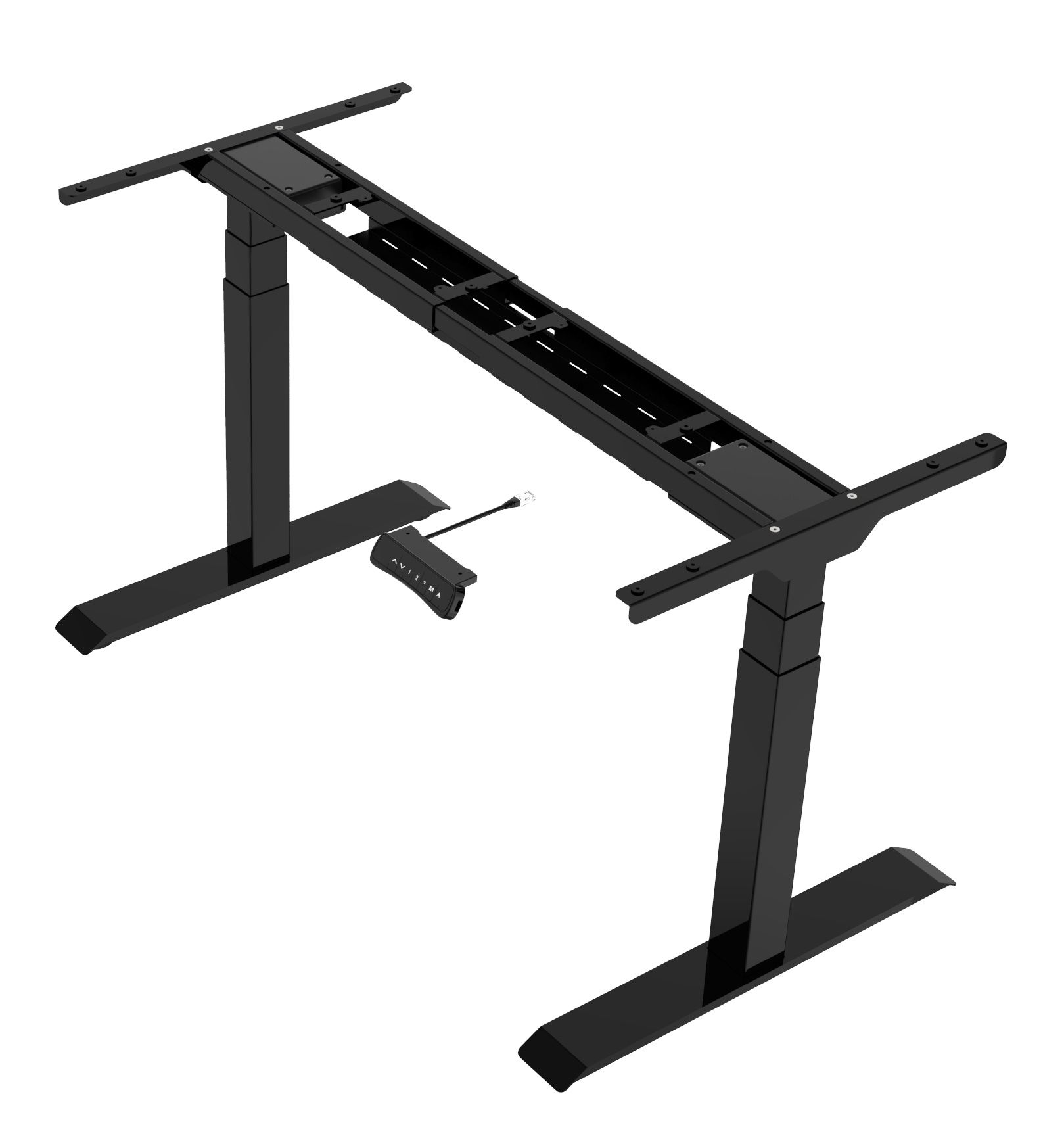 Hiplift underframe height adjustable electric büroforum Black