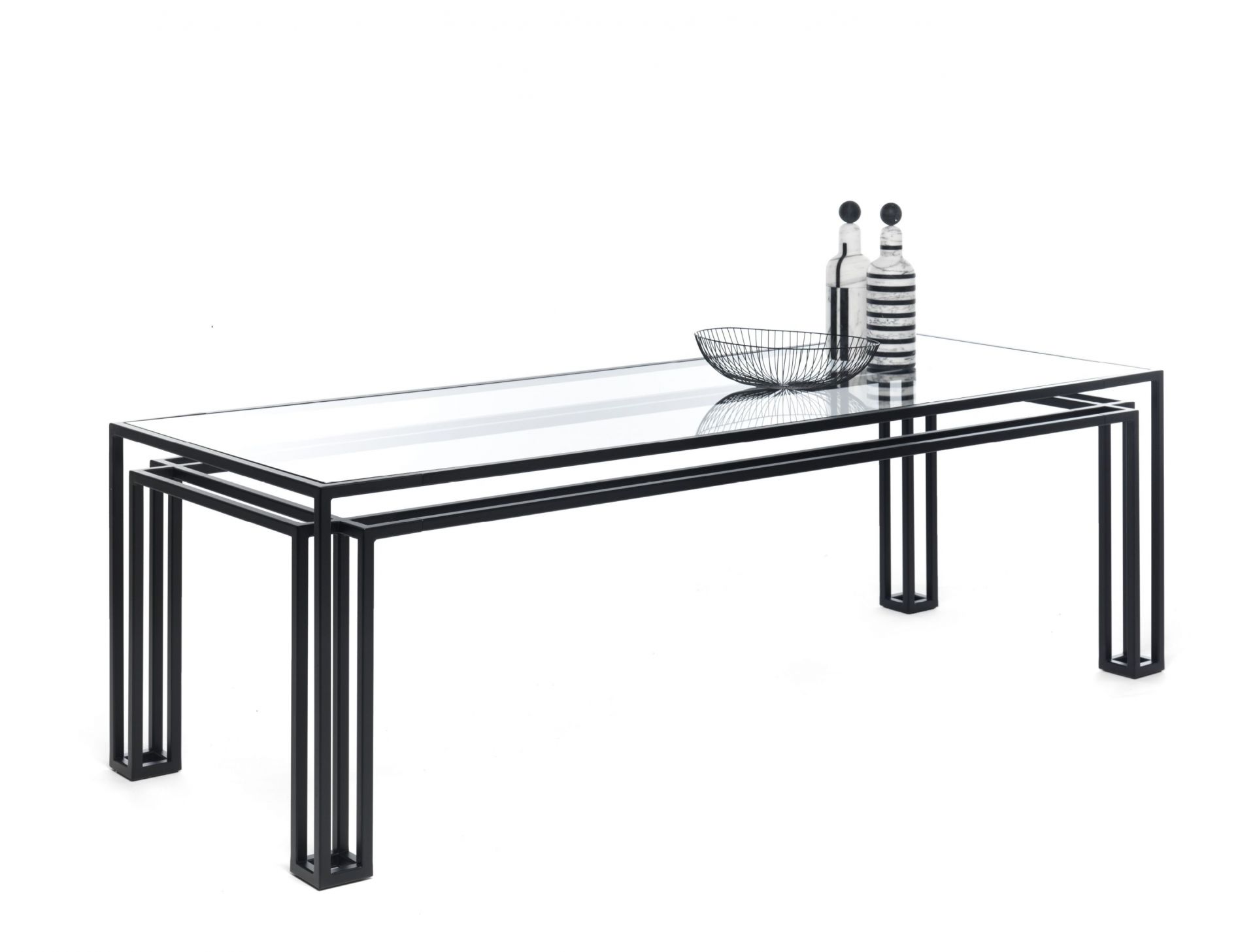 Hotline Table black Length 200cm Mogg