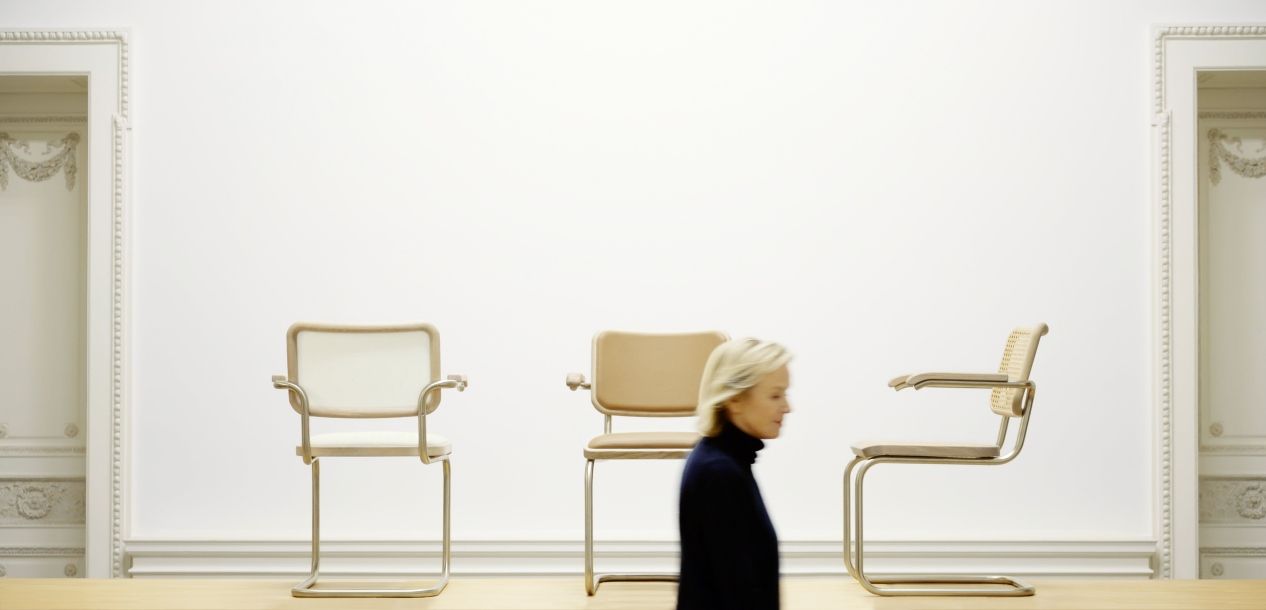 JS. Thonet by Jil Sander S 64 P / S64P cantilever chair Thonet