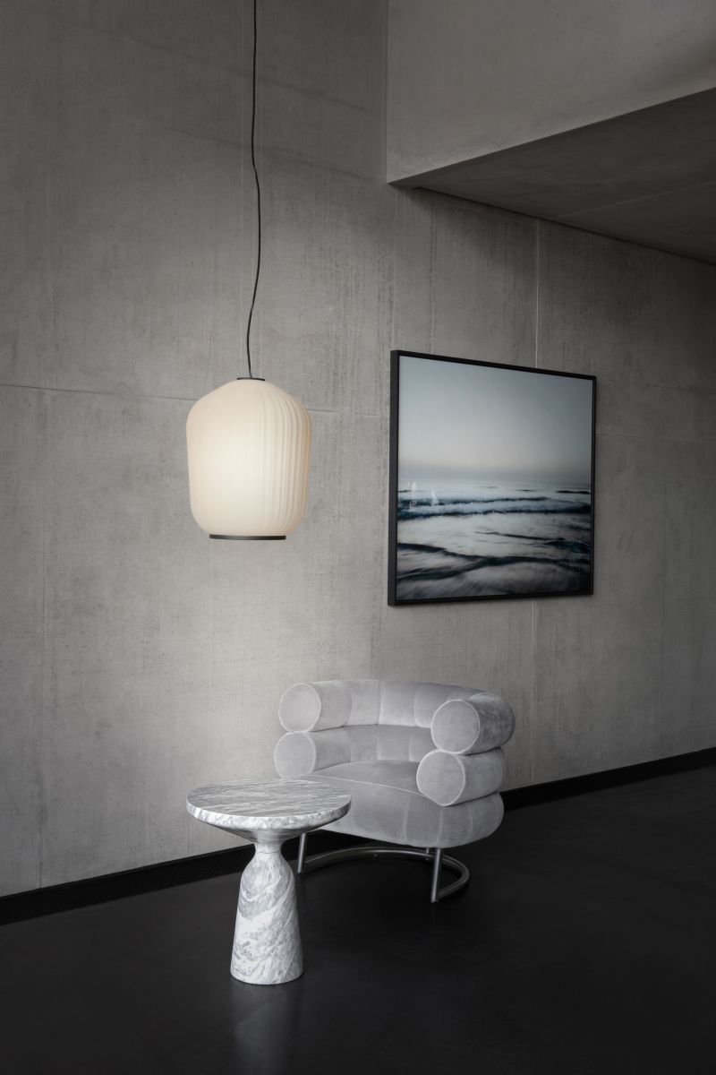 Plissée Pendant lamp brass ClassiCon