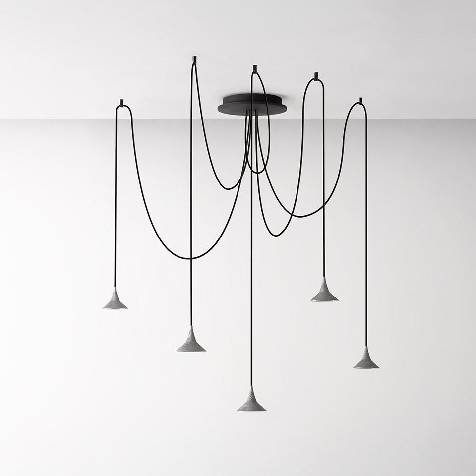 Unterlinden Chandelier Free Aluminium Artemide