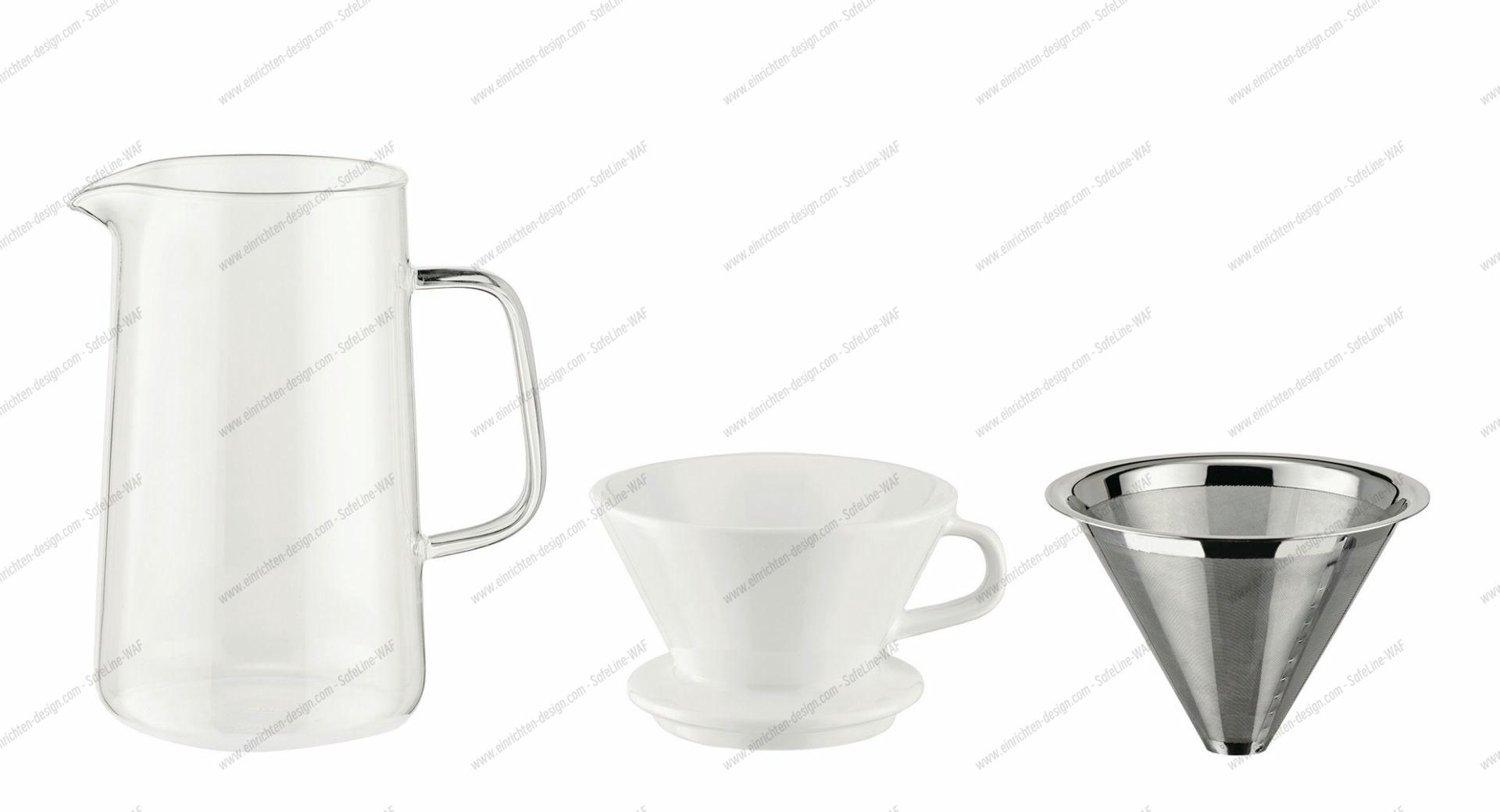 Slow Coffee Set with Filter and Jug Alessi 