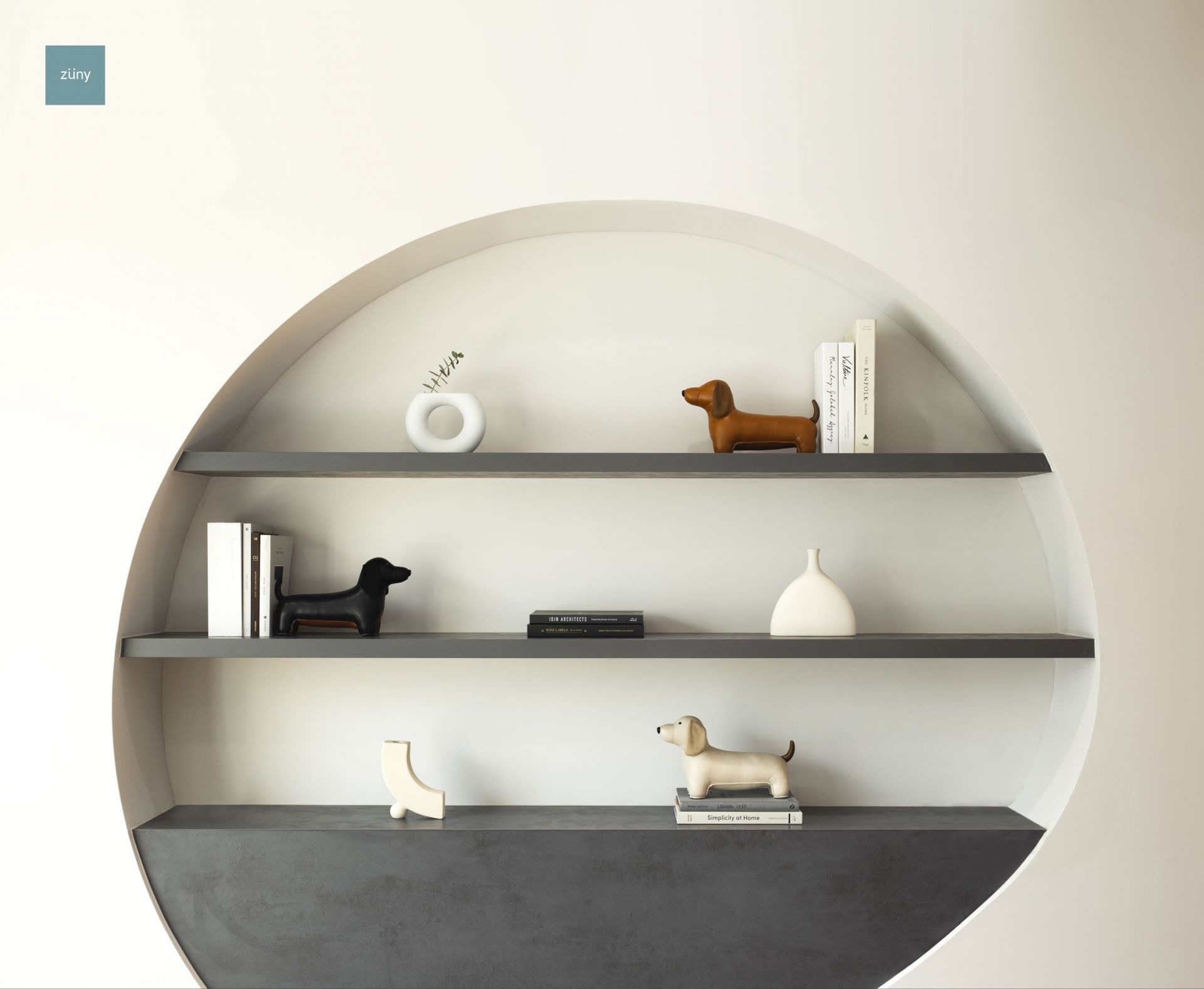 Bookend Teckel wheat/brown Züny