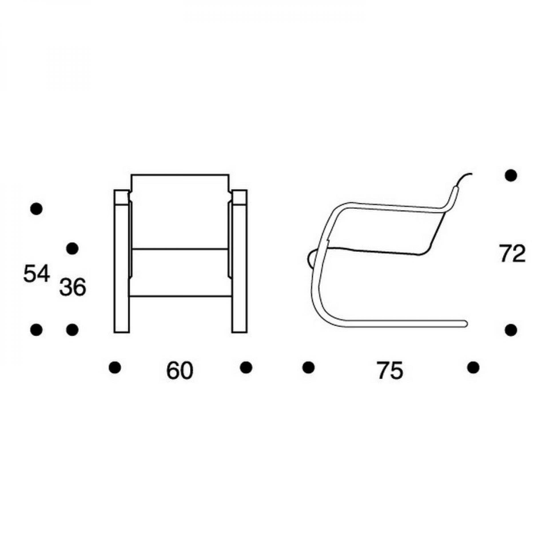 42 armchair Artek