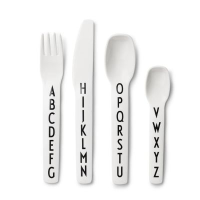 Children's Cutlery Melamine Design Letters SINGLE PIECES