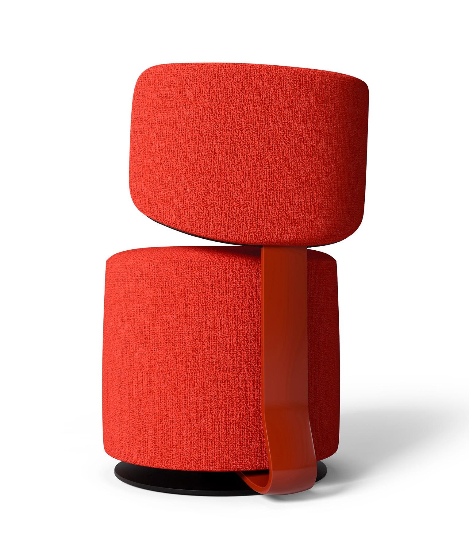 Tamburound swivel armchair Cassina 