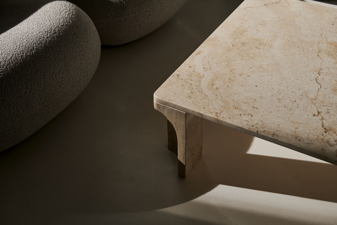 Doric Rectangular Coffee Table Gubi