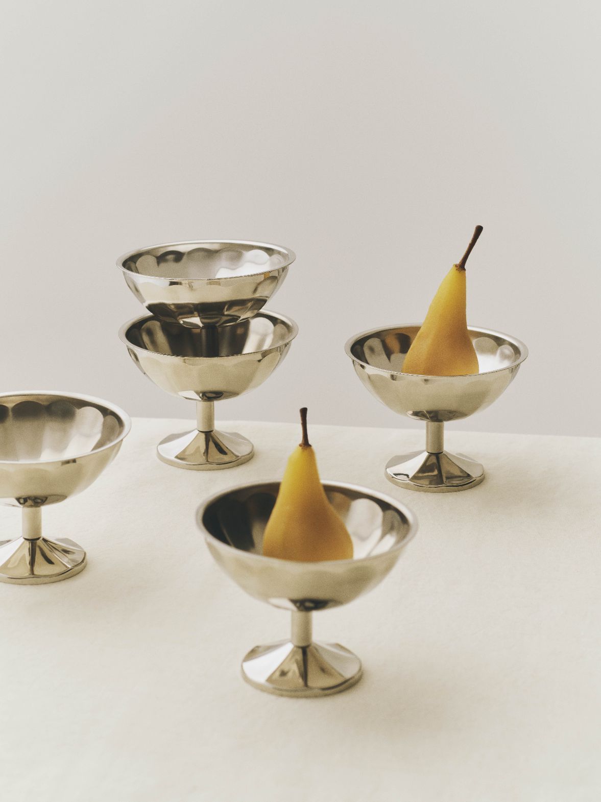 Italian Dessert Cup / Ice Cream Bowl Hay