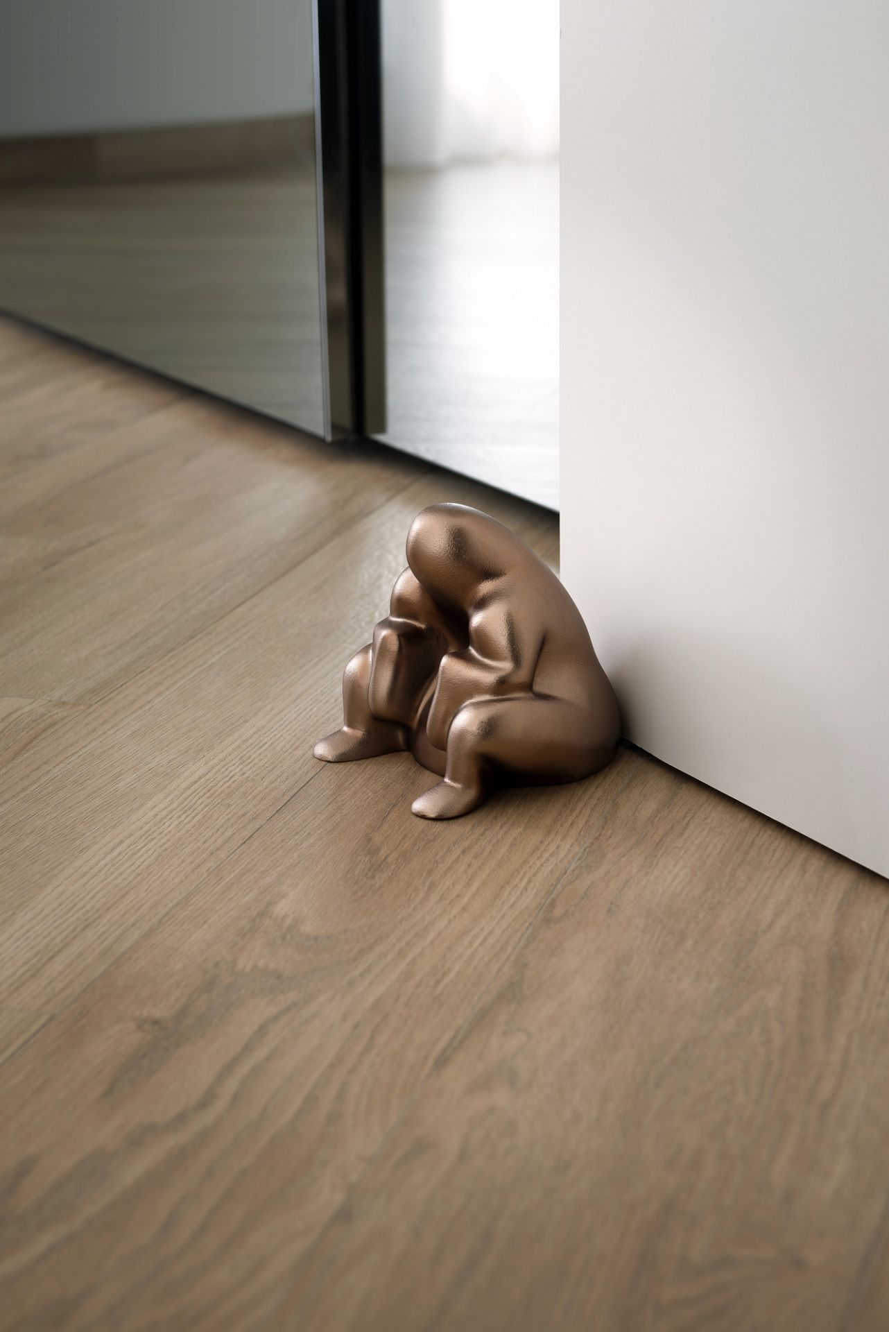 PS18 Dede Doorstop Alessi Brown