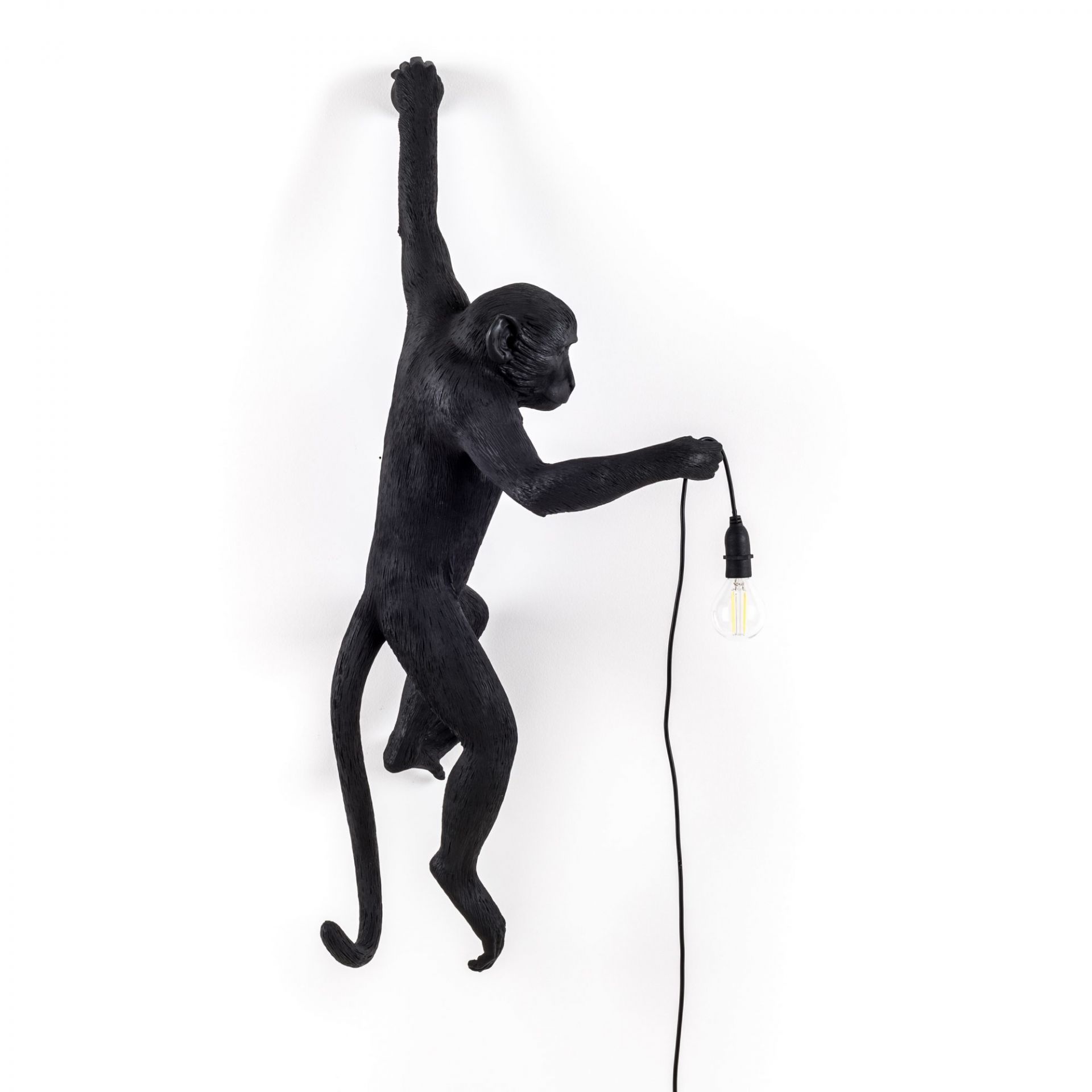 Monkey Lamp Black Wall light Outdoor Seletti SINGLE PIECES
