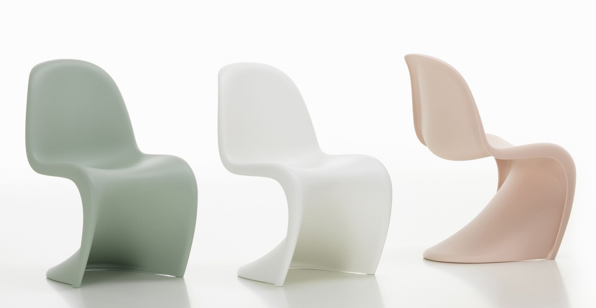 Panton Junior Chair Vitra - QUICK SHIP Soft mint