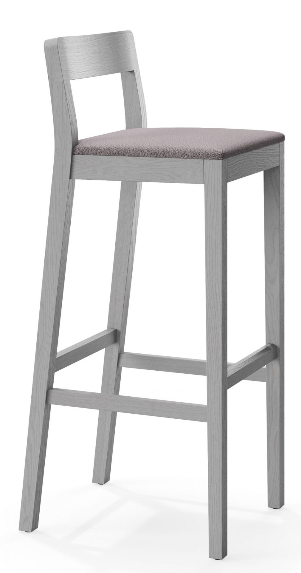 Sit Wood Bar Stool with Seat Cushion Zeitraum Sit Wood Bar Stool with Seat Cushion Zeitraum