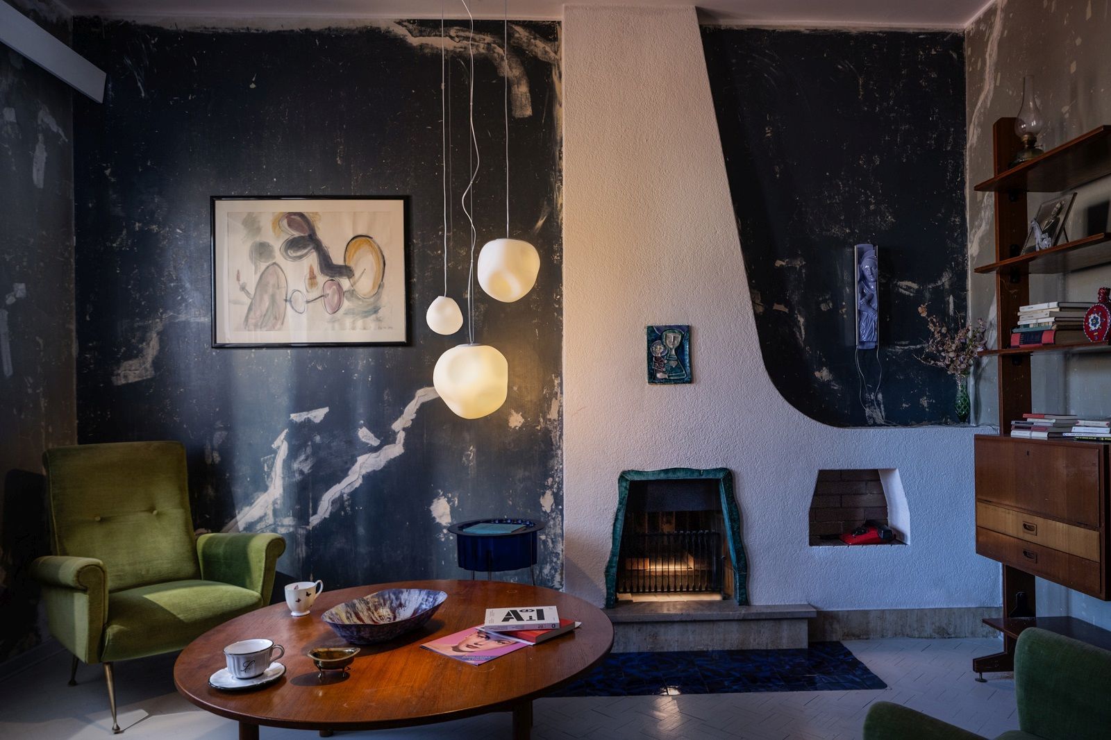 Hoba Hanging pendant light ON-OFF switch Foscarini