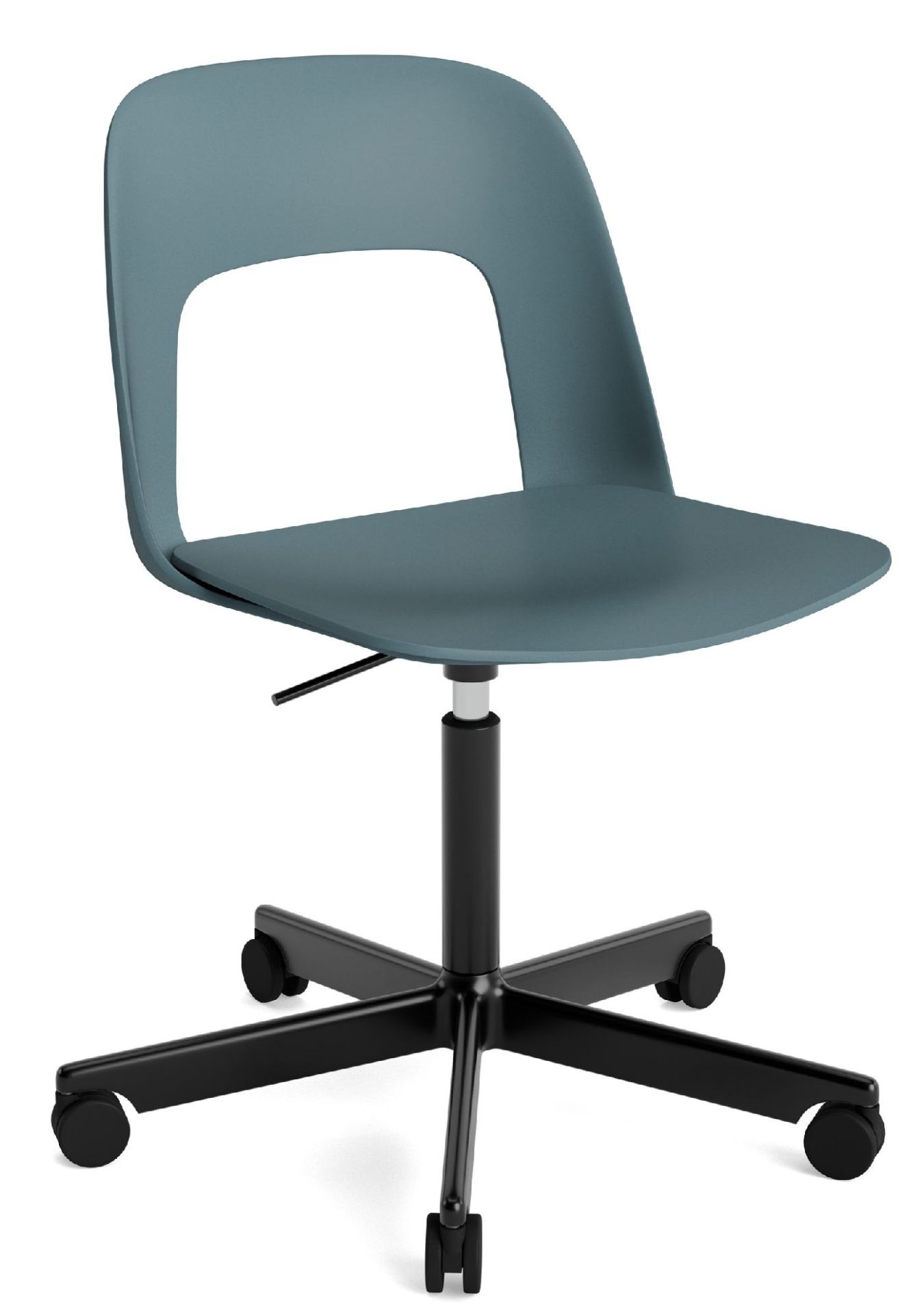 Layout Side Chair 141 5-star swivel base chair Hay   
