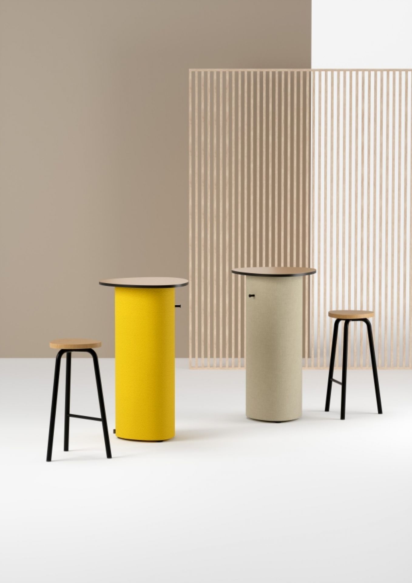Pully Pillar Meeting table Cascando