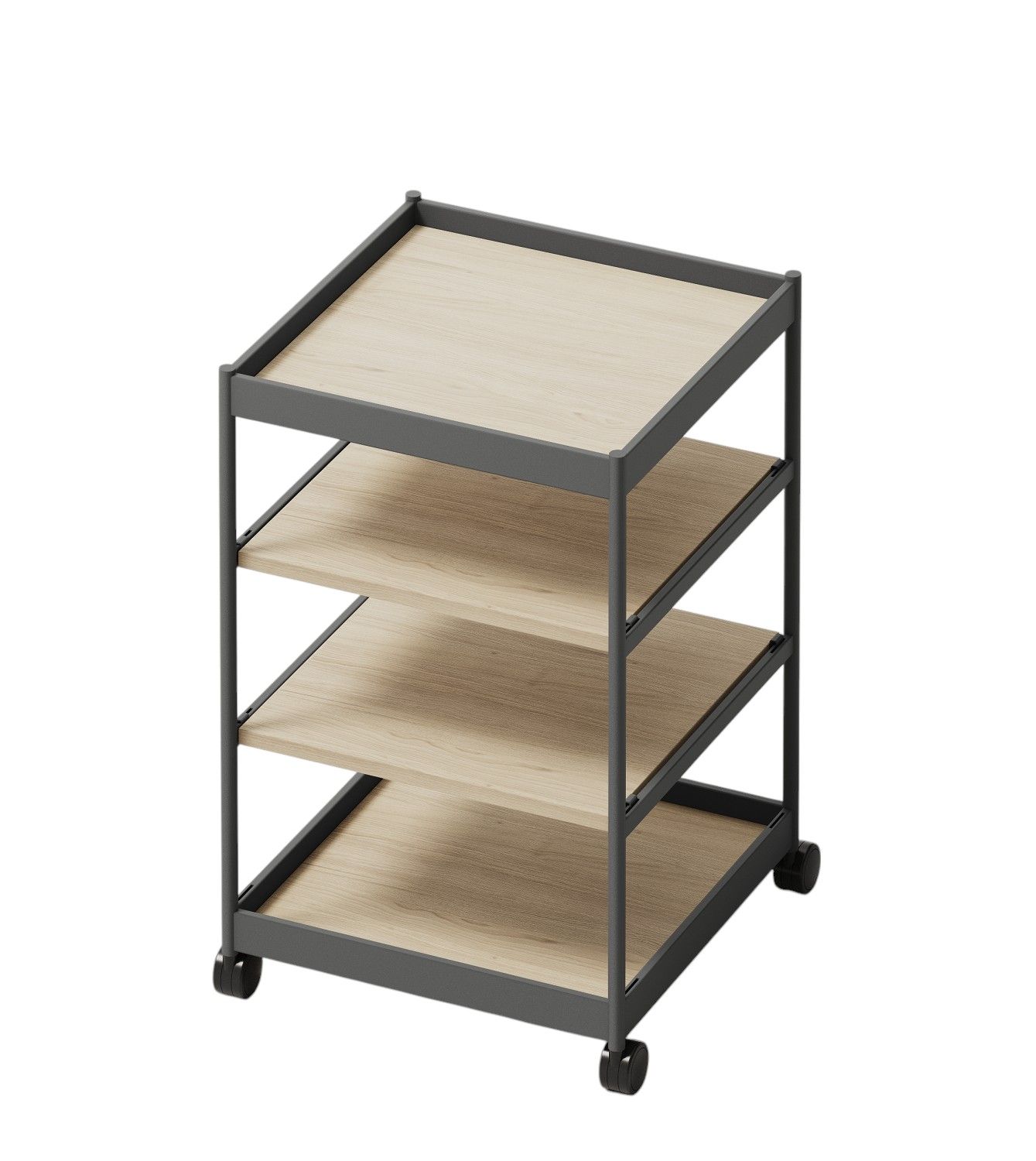 Beside Office Trolley shelving unit / chest of drawers Mizetto QUICK SHIP