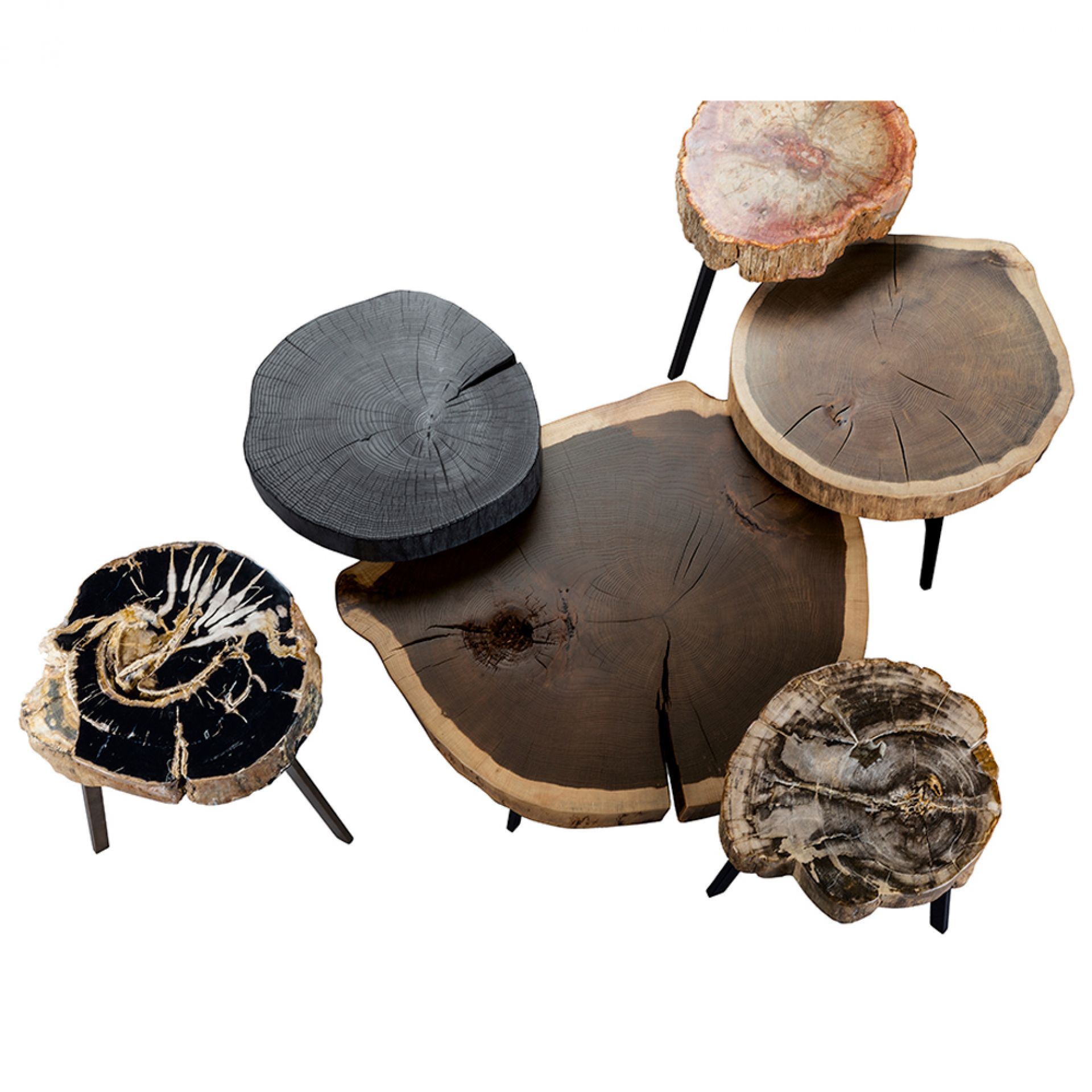 Stomp side table H28 Roh Janua