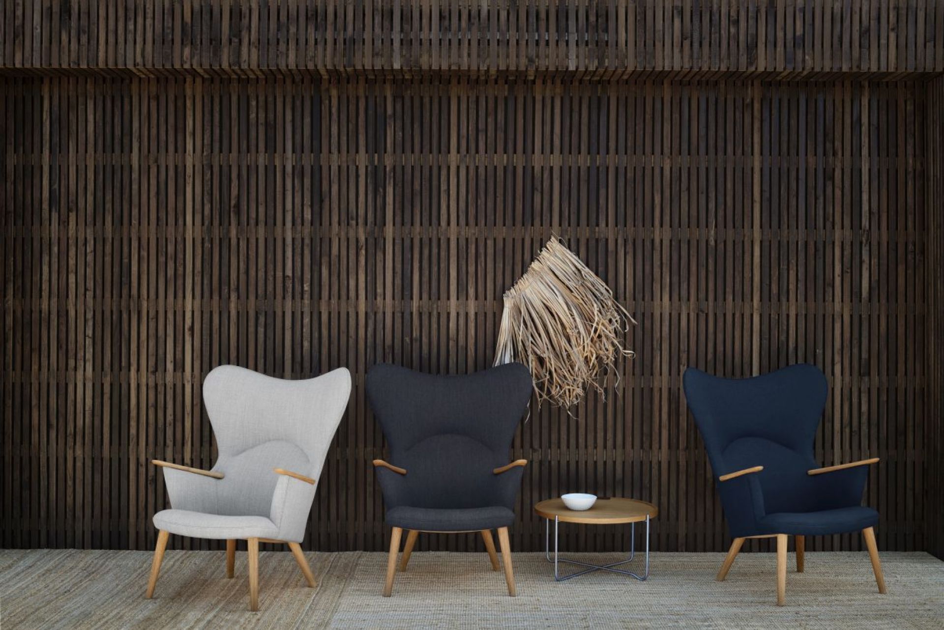 CH78 Mama Bear Lounge Chair Fiord 0782 Carl Hansen & Søn
