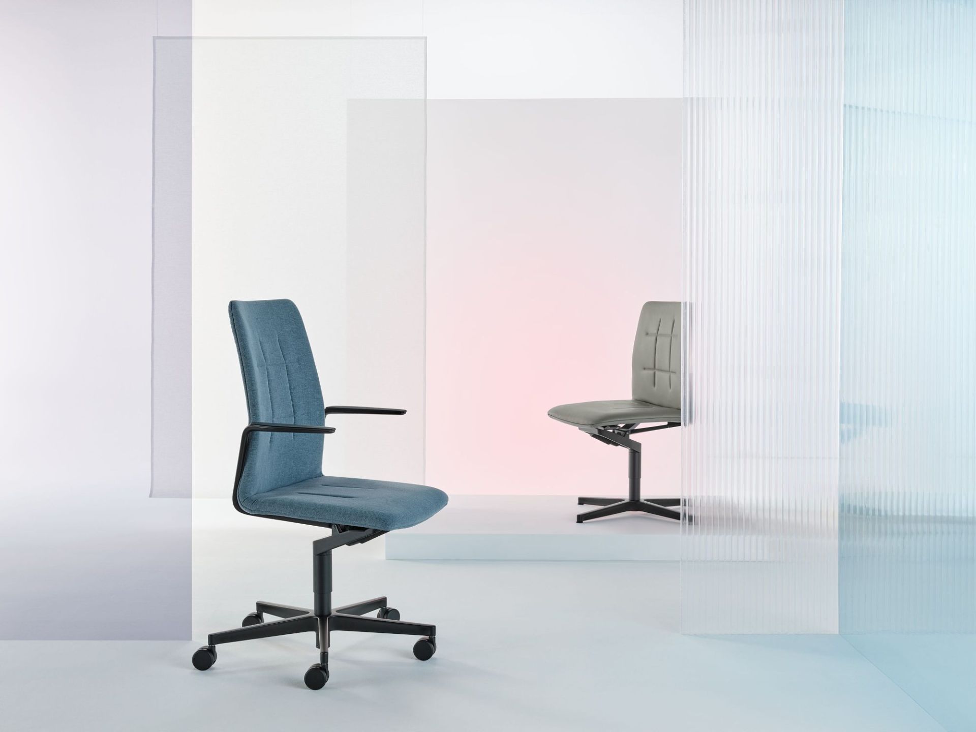 Leadchair Evo swivel chair / office swivel chair with five-star base Walter Knoll