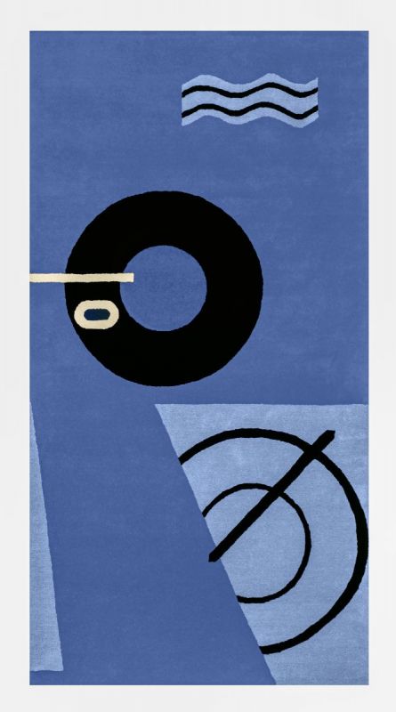 Blue Marine Rug 179x350cm ClassiCon