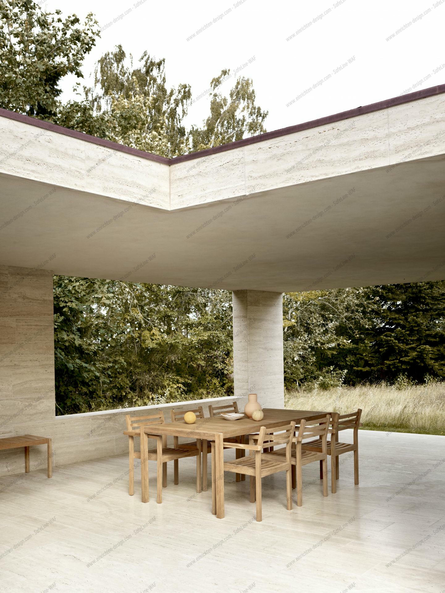 AH901 Dining Table Outdoor Carl Hansen & Søn