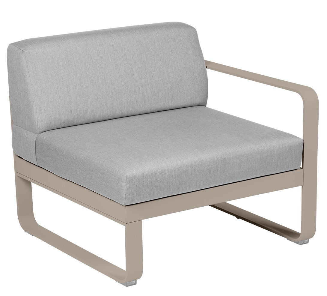 Bellevie 1-Seater Module Right Sofa Outdoor Fermob   