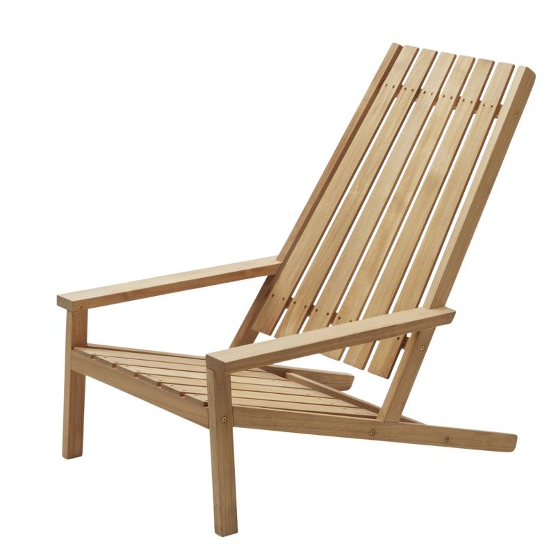 Between Lines Deck Chair Outdoor Skagerak by Fritz Hansen
