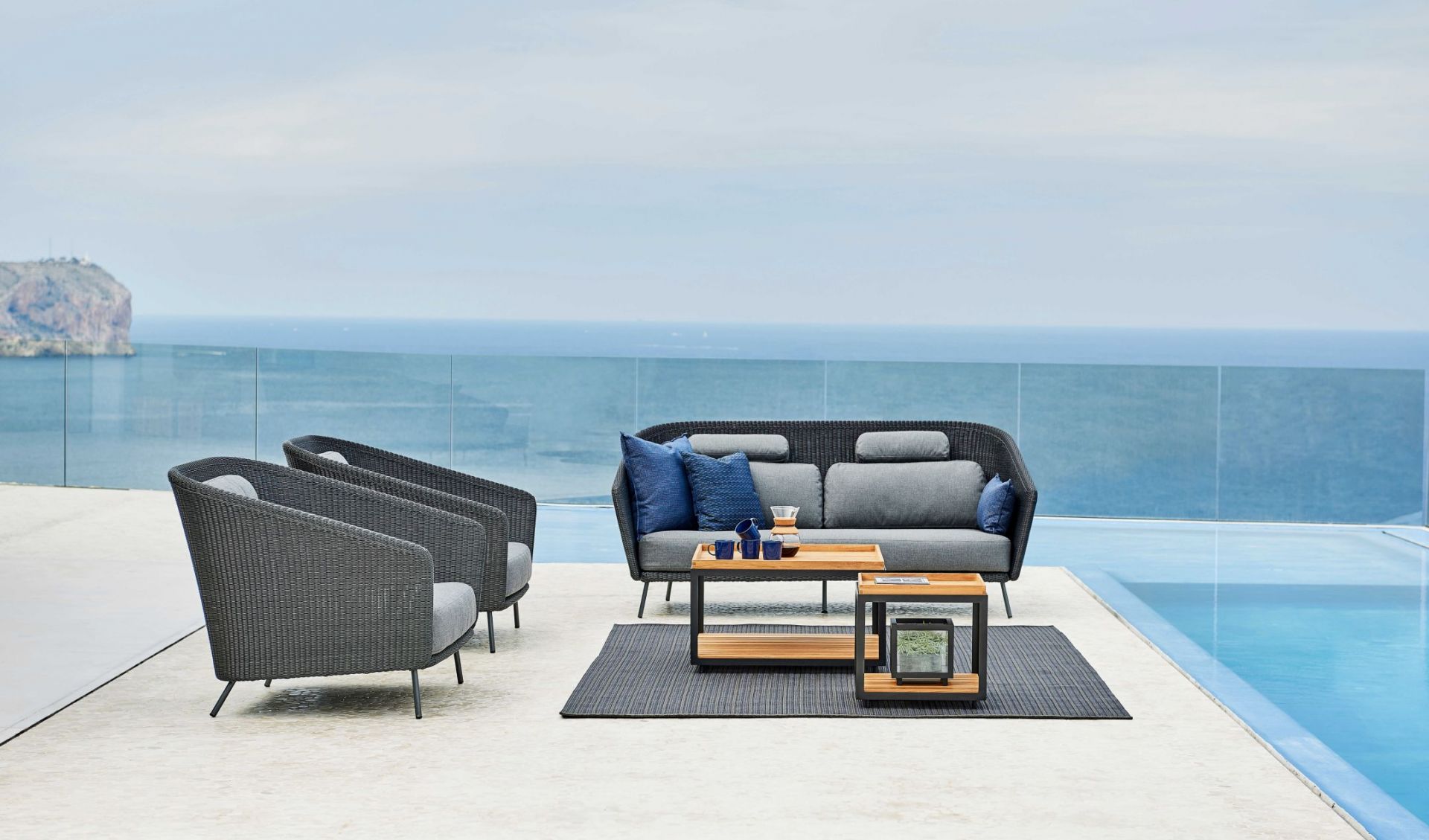 Mega Outdoor Sofa Cane-Line