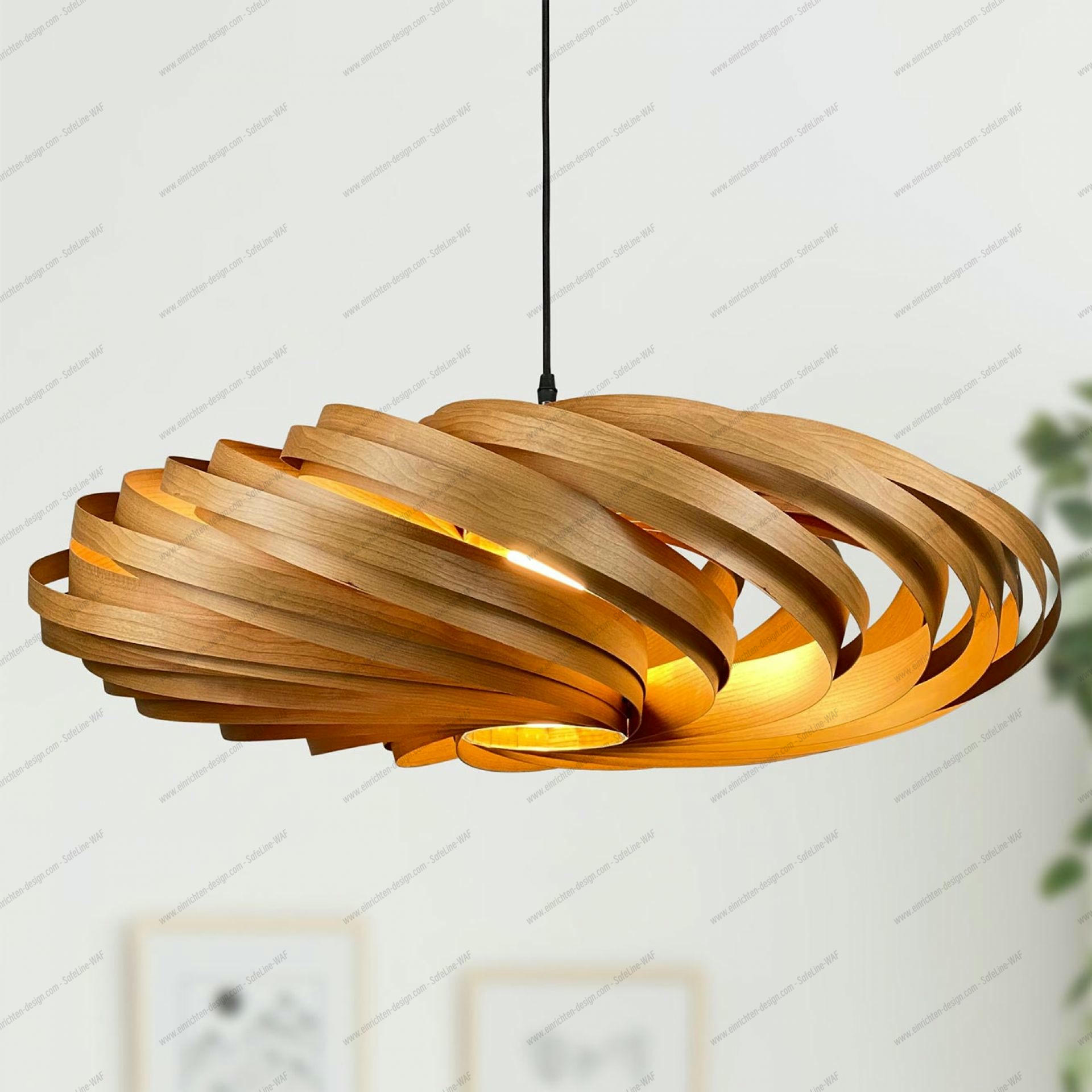 Veneria Pendant lamp Ø70 cm Cherry tree Gofurnit