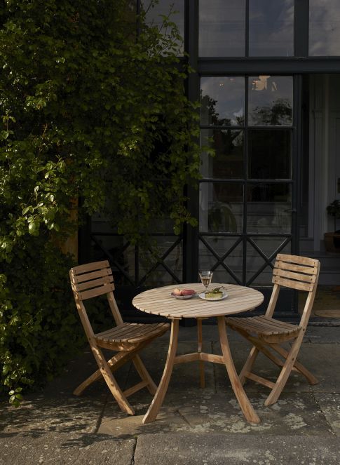 Vendia Chair Folding Chair Outdoor Skagerak by Fritz Hansen