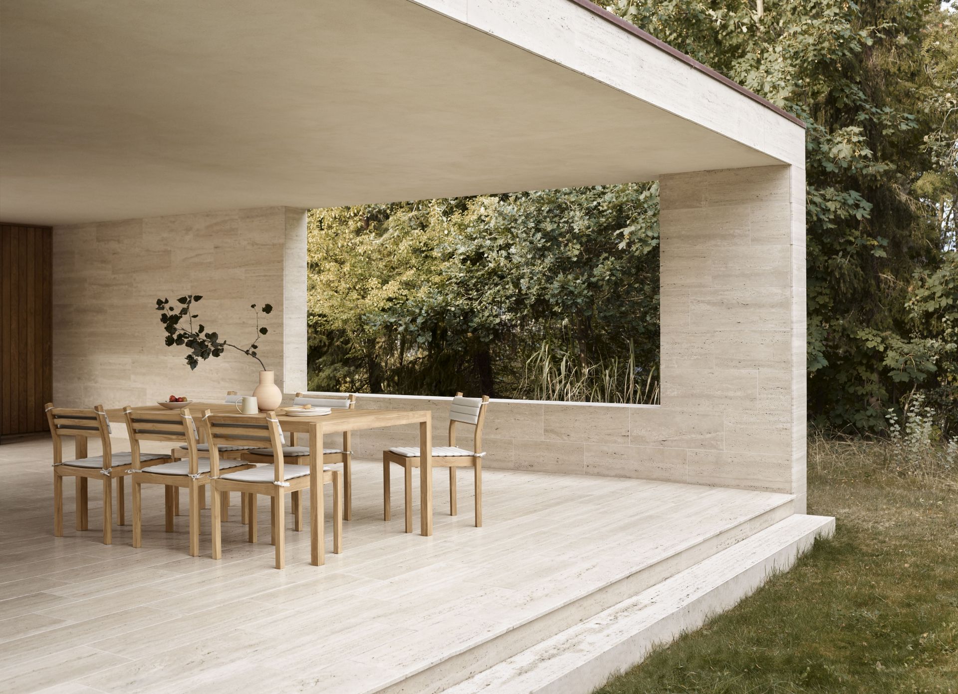 AH501 Chair Teak Outdoor Carl Hansen & Søn