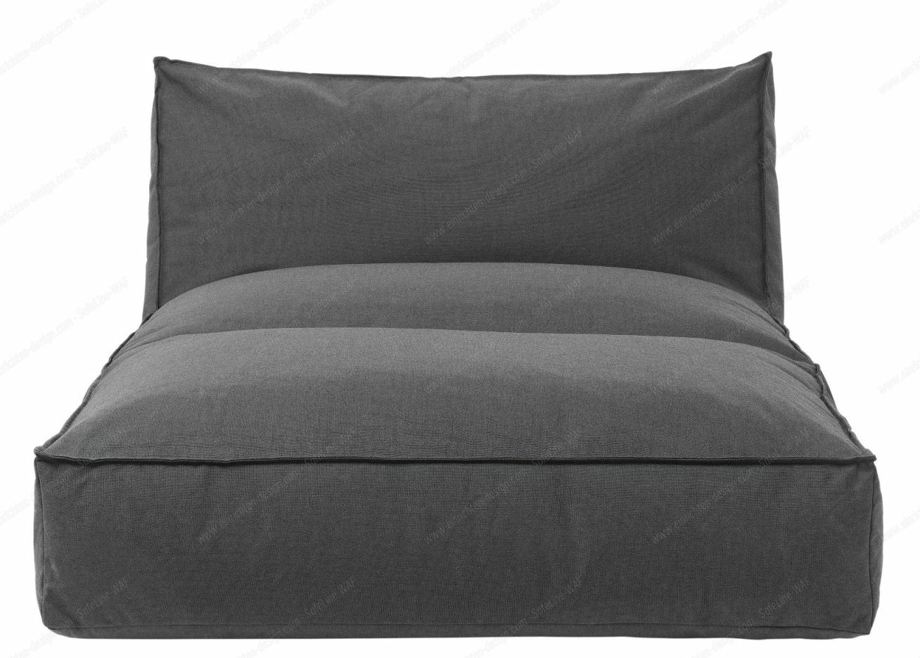 Stay Day Bed Outdoor Blomus Coal Graues Blomus Stay Day Bed Outdoor Tagesbett, bequeme Gartenliege für entspannte Stunden im Freien.