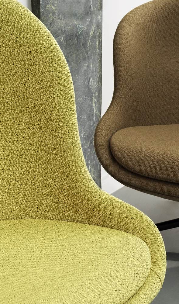 Hyg Lounge Chair Low Swivel Armchair Normann Copenhagen