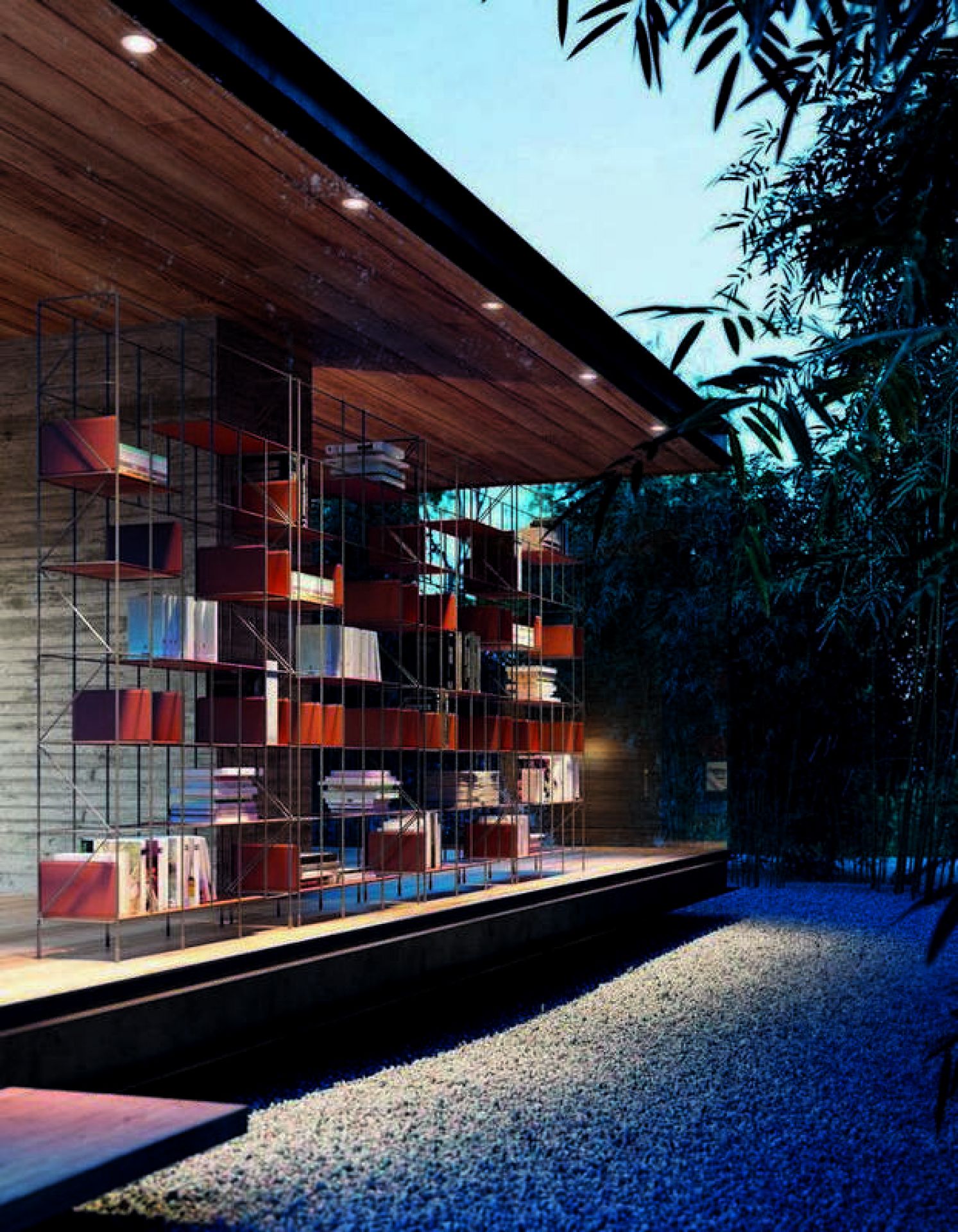 Network book shelf Casamania Horm