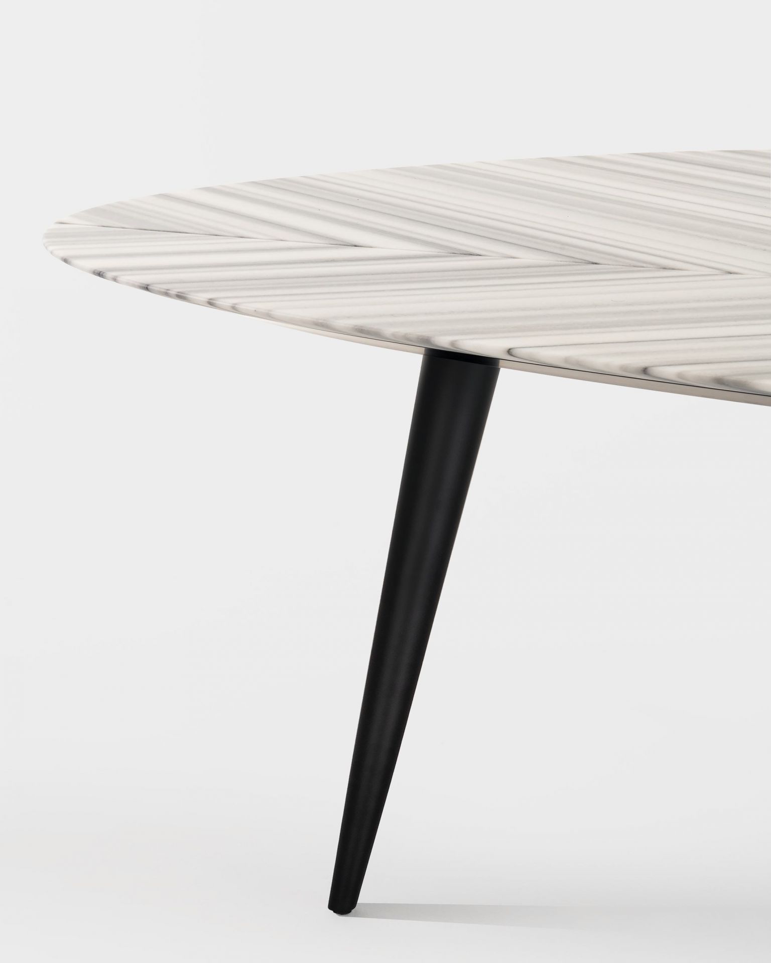 2318 Tweed Marble Dining Table W 160 cm Zanotta