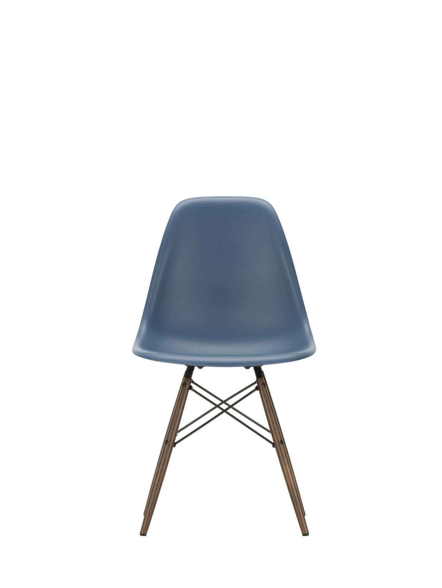 Eames Plastic Side Chair DSW Chair Vitra Maple dark - tender pink