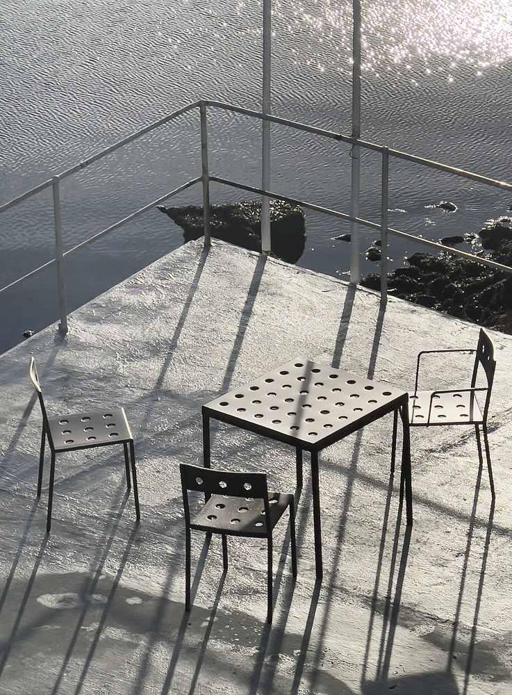 Balcony Outdoor Armchair Armchair Chalk beige Hay SINGLE PIECES