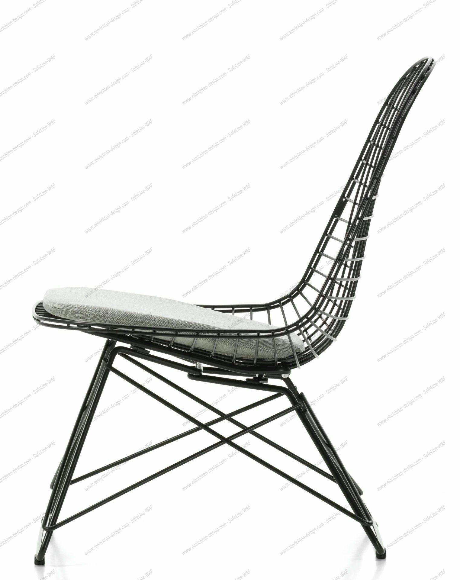 LKR-5 Wire Chair Chair with Seat Cushion Vitra