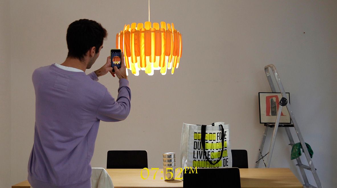 Maruja Pendant Pendant light LZF Lamps Light pink
