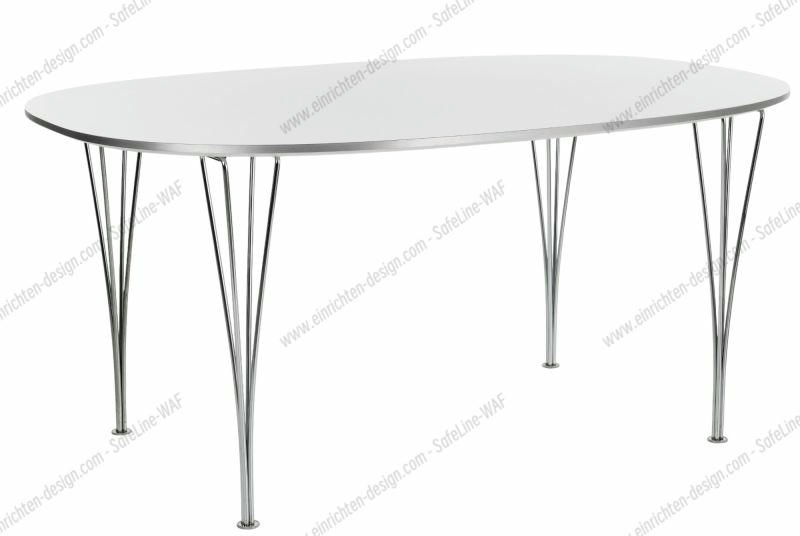 Fritz Hansen Super Elliptical table series