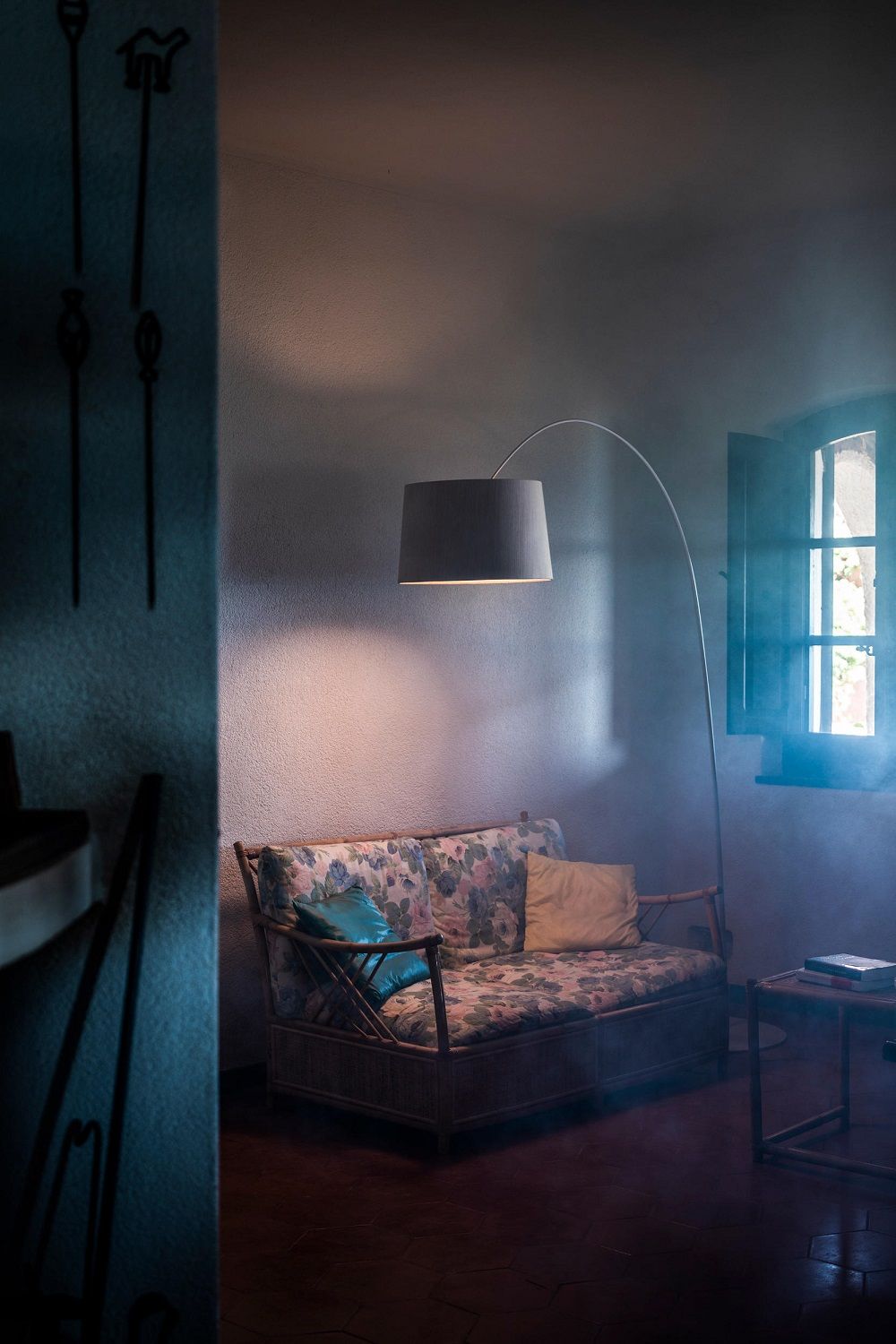 Twiggy Elle Wood LED Floor lamp Foscarini 