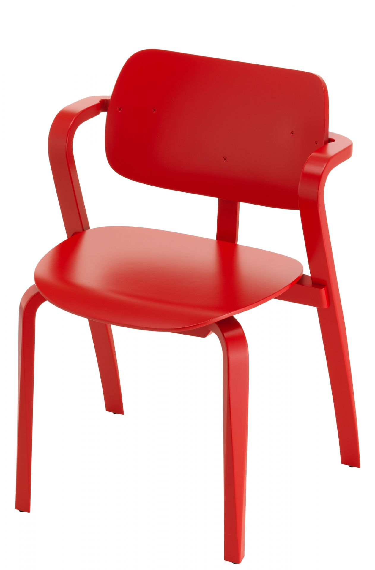 Aslak Chair Artek Red lacquered Aslak Chair Artek Red lacquered