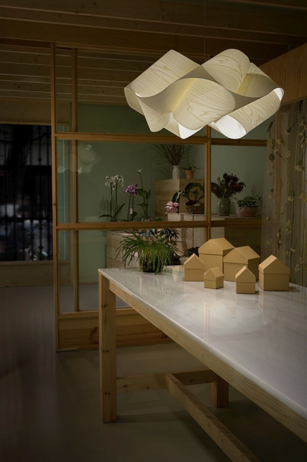 Swirl pendant light small ELFENBEINWEISS LZF Lamps SINGLE PIECES