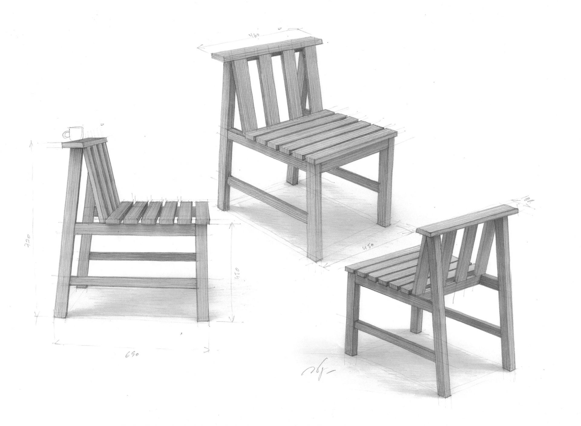 Cadence Chair Teak Outdoor Skagerak by Fritz Hansen